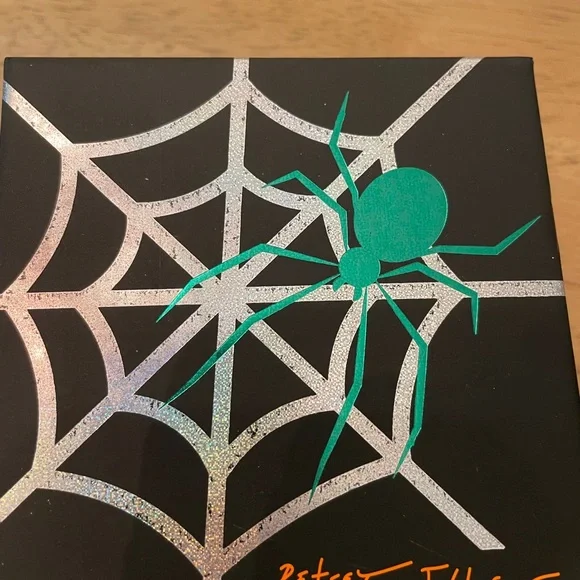 Betsey Johnson Ghost Earrings with Purple and White Accents - Picture 2 of 2